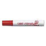 BIC® Intensity Bold Tank-style Dry Erase Marker, Broad Chisel Tip, Red, Dozen freeshipping - TVN Wholesale 