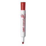 BIC® Intensity Bold Tank-style Dry Erase Marker, Broad Chisel Tip, Red, Dozen freeshipping - TVN Wholesale 