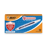 BIC® Prevaguard Ballpoint Pen, Stick, Medium 1 Mm, Blue Ink-blue Barrel, Dozen freeshipping - TVN Wholesale 