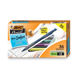 BIC® Xtra-comfort Mechanical Pencil Value Pack, 0.7 Mm, Hb (#2.5), Black Lead, Assorted Barrel Colors, 36-pack freeshipping - TVN Wholesale 