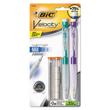 BIC® Velocity Max Pencil, 0.7 Mm, Hb (#2.5), Black Lead, Assorted Barrel Colors, 2-pack freeshipping - TVN Wholesale 