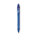 BIC® Gel-ocity Quick Dry Gel Pen, Retractable, Medium 0.7 Mm, Blue Ink, Blue Barrel, Dozen freeshipping - TVN Wholesale 