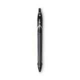 BIC® Gel-ocity Quick Dry Gel Pen, Retractable, Medium 0.7 Mm, Black Ink, Black Barrel, Dozen freeshipping - TVN Wholesale 