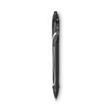 BIC® Gel-ocity Quick Dry Gel Pen, Retractable, Medium 0.7 Mm, Black Ink, Black Barrel, Dozen freeshipping - TVN Wholesale 