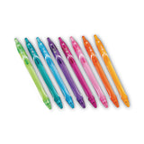 Gel-ocity Quick Dry Gel Pen, Retractable, Medium 0.7 Mm, Assorted Ink And Barrel Colors, 8-pack