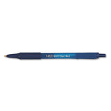 BIC® Soft Feel Ballpoint Pen, Retractable, Medium 1 Mm, Blue Ink, Blue Barrel, Dozen freeshipping - TVN Wholesale 