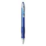 BIC® Velocity Easy Glide Ballpoint Pen, Retractable, Medium 1 Mm, Blue Ink, Translucent Blue Barrel, Dozen freeshipping - TVN Wholesale 