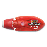 BIC® Wite-out Mini Twist Correction Tape, Non-refillable, 1-5" X 314", 2-pack freeshipping - TVN Wholesale 