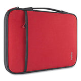 Belkin® Neoprene Laptop Sleeve, For 11" Laptops, 12 X 8, Red freeshipping - TVN Wholesale 