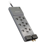 Belkin® Professional Series Surgemaster Surge Protector, 12 Outlets, 8 Ft Cord freeshipping - TVN Wholesale 