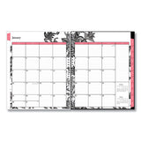 Blue Sky® Analeis Create-your-own Cover Weekly-monthly Planner, Floral Artwork, 11 X 8.5, White-black Cover, 12-month (jan-dec): 2022 freeshipping - TVN Wholesale 