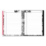 Blue Sky® Analeis Create-your-own Cover Weekly-monthly Planner, Floral Artwork, 11 X 8.5, White-black Cover, 12-month (jan-dec): 2022 freeshipping - TVN Wholesale 