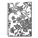 Blue Sky® Analeis Create-your-own Cover Weekly-monthly Planner, Floral Artwork, 8 X 5, White-black Cover, 12-month (jan To Dec): 2022 freeshipping - TVN Wholesale 