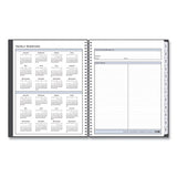 Blue Sky® Passages Appointment Planner, 11 X 8.5, Charcoal Cover, 12-month (jan To Dec): 2022 freeshipping - TVN Wholesale 