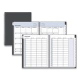 Passages Appointment Planner, 11 X 8.5, Charcoal Cover, 12-month (jan To Dec): 2022