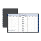 Blue Sky® Passages Monthly Planner, 10 X 8, Charcoal Cover, 12-month (jan To Dec): 2022 freeshipping - TVN Wholesale 