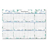 Blue Sky® Lindley Laminated Erasable Wall Calendar, Lindley Floral Artwork, 36 X 24, White-multicolor Sheets, 12-month (jan-dec): 2022 freeshipping - TVN Wholesale 