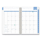 Blue Sky® Day Designer Tile Weekly-monthly Planner, Tile Artwork, 8 X 5, Blue-white Cover, 12-month (jan To Dec): 2022 freeshipping - TVN Wholesale 