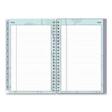 Blue Sky® Rue Du Flore Weekly-monthly Planner, Rue Du Flore Artwork, 8 X 5, Jade-lavender Cover, 12-month (jan To Dec): 2022 freeshipping - TVN Wholesale 