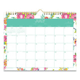 Blue Sky® Day Designer Peyton Academic Wall Calendar, Floral Artwork, 11 X 8.75, White Sheets, 12-month (july-june): 2021-2022 freeshipping - TVN Wholesale 