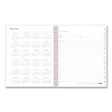 Blue Sky® Joselyn Weekly-monthly Planner, Joselyn Floral Artwork, 11 X 8.5, Pink-peach-black Cover, 12-month (jan To Dec): 2022 freeshipping - TVN Wholesale 