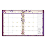 Blue Sky® Gili Weekly-monthly Planner, Gili Jewel Tone Artwork, 11 X 8.5, Red Cover, 12-month (jan To Dec): 2022 freeshipping - TVN Wholesale 