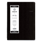 Blue Sky® Aligned Daily Four-person Appointment Planner, 11 X 8, Black Cover, 12-month (jan To Dec): 2022 freeshipping - TVN Wholesale 