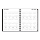 Blue Sky® Aligned Weekly-monthly Appointment Planner, 11 X 8.25, Black Cover, 12-month (jan To Dec): 2022 freeshipping - TVN Wholesale 