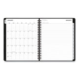 Blue Sky® Aligned Weekly-monthly Notes Planner, 8.75 X 7, Black Cover, 12-month (jan To Dec): 2022 freeshipping - TVN Wholesale 