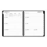 Blue Sky® Aligned Weekly-monthly Notes Planner, 8.75 X 7, Black Cover, 12-month (jan To Dec): 2022 freeshipping - TVN Wholesale 