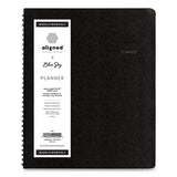 Blue Sky® Aligned Weekly-monthly Notes Planner, 8.75 X 7, Black Cover, 12-month (jan To Dec): 2022 freeshipping - TVN Wholesale 