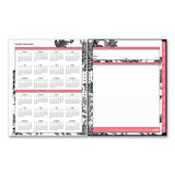 Blue Sky® Analeis Create-your-own Cover Weekly-monthly Planner, Floral, 11 X 8.5, White-black Cover, 12-month (july-june): 2021-2022 freeshipping - TVN Wholesale 