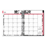 Blue Sky® Analeis Create-your-own Cover Weekly-monthly Planner, Floral, 11 X 8.5, White-black Cover, 12-month (july-june): 2021-2022 freeshipping - TVN Wholesale 