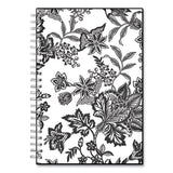 Blue Sky® Analeis Create-your-own Cover Weekly-monthly Planner, Floral, 8 X 5, White-black Cover, 12-month (july To June): 2021 To 2022 freeshipping - TVN Wholesale 