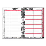 Blue Sky® Analeis Create-your-own Cover Weekly-monthly Planner, Floral, 8 X 5, White-black Cover, 12-month (july To June): 2021 To 2022 freeshipping - TVN Wholesale 