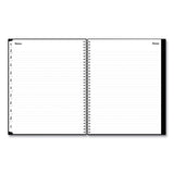 Blue Sky® Solid Black Teacher's Weekly-monthly Lesson Planner, Two-page Spread (nine Classes), 11 X 8.5, Black Cover, 2021 To 2022 freeshipping - TVN Wholesale 