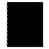 Blue Sky® Solid Black Teacher's Weekly-monthly Lesson Planner, Two-page Spread (nine Classes), 11 X 8.5, Black Cover, 2021 To 2022 freeshipping - TVN Wholesale 