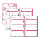 Blue Sky® Breast Cancer Awareness Create-your-own Cover Weekly-monthly Planner, Orchid Artwork, 8 X 5, 12-month (jan-dec): 2022 freeshipping - TVN Wholesale 
