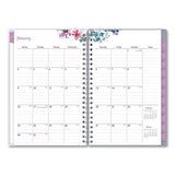 Blue Sky® Laila Create-your-own Cover Weekly-monthly Planner, Wildflower Artwork, 8 X 5, Multicolor Cover, 12-month (jan-dec): 2022 freeshipping - TVN Wholesale 