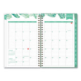 Blue Sky® Day Designer Palms Weekly-monthly Planner, Palms Artwork, 8 X 5, Green-white Cover, 12-month (jan To Dec): 2022 freeshipping - TVN Wholesale 