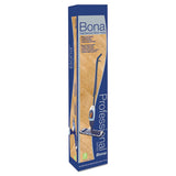 Bona® Hardwood Floor Mop, 15" Wide Microfiber Head, 52" Blue Plastic-steel Handle freeshipping - TVN Wholesale 