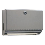 Bobrick Surface-mounted Paper Towel Dispenser, 10.75 X 4 X 7.06, Stainless Steel freeshipping - TVN Wholesale 