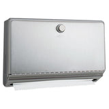 Bobrick Surface-mounted Paper Towel Dispenser, 10.75 X 4 X 7.13, Stainless Steel freeshipping - TVN Wholesale 