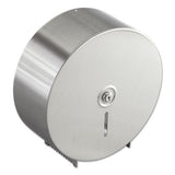Bobrick Jumbo Toilet Tissue Dispenser, Stainless Steel, 10 21-32 X 4 1-2 X 10 5-8 freeshipping - TVN Wholesale 