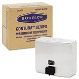 Bobrick Conturaseries Surface-mounted Liquid Soap Dispenser, 40 Oz, 7 X 3.31 X 6.13, Stainless Steel Satin freeshipping - TVN Wholesale 