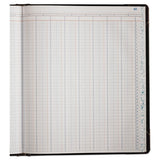 Boorum & Pease® Extra-durable Bound Book, Double-page 12-column Accounting, Black-maroon-gold Cover, 11.94 X 9.78 Sheets, 150 Sheets-book freeshipping - TVN Wholesale 