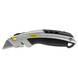 Stanley® Curved Quick-change Utility Knife, Stainless Steel Retractable Blade, 3 Blades freeshipping - TVN Wholesale 