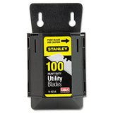 Stanley® Wall Mount Utility Knife Blade Dispenser W-blades, 100-pack freeshipping - TVN Wholesale 