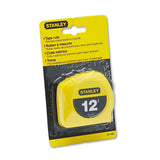 Stanley Bostitch® Power Return Tape Measure W-belt Clip, 1-2" X 12ft, Yellow freeshipping - TVN Wholesale 