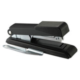 B8 Powercrown Flat Clinch Premium Stapler, 40-sheet Capacity, Black